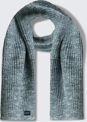 TOM TAILOR Herren Schal aus Baumwolle, blau, Meliert, Gr. ONESIZE