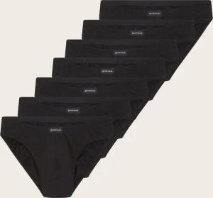 TOM TAILOR Herren Slips aus Baumwolle im 7er-Pack, schwarz, Uni, Gr. M/5