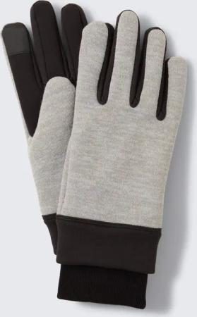 TOM TAILOR Herren Smartphone Handschuhe, grau, Meliert, Gr. L/XL