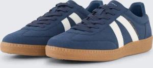 TOM TAILOR Herren Sneaker mit Colour-Blocking, blau, Uni, Gr. 42