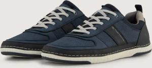 TOM TAILOR Herren Sneaker mit Mesh-Einsatz, blau, Uni, Gr. 41