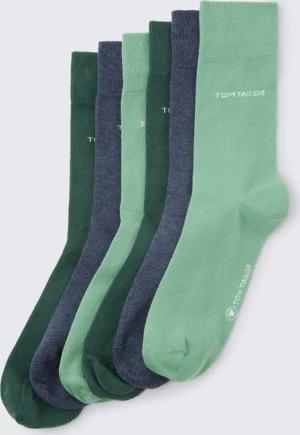 TOM TAILOR Herren Socken im 6er-Pack, blau, Uni, Gr. 43-46