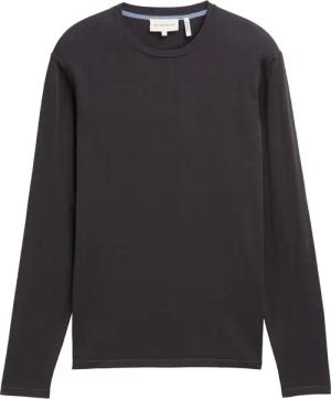 TOM TAILOR Herren Softtouch Strickpullover mit Seide, schwarz, Uni, Gr. XXXL