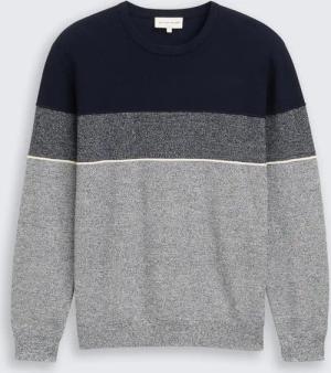 TOM TAILOR Herren Strickpullover mit Colour Blocking, rot, Colour Blocking, Gr. S