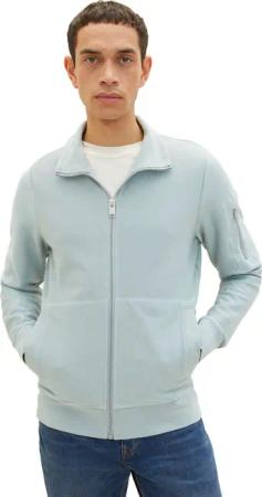 Tom Tailor Herren Sweatjacke STAND UP - Regular Fit