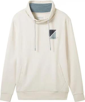 Tom Tailor Herren Sweatshirt PRINTED SNOOD - Regular Fit