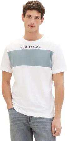 Tom Tailor Herren T-Shirt CUTLINE - Regular Fit