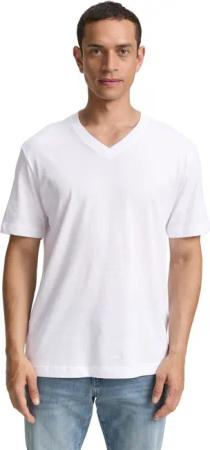 Tom Tailor Herren T-Shirt "DOUBLE PACK V-NECK" - Regular Fit
