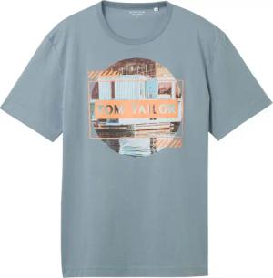 Tom Tailor Herren T-Shirt PHOTOPRINT - Regular Fit