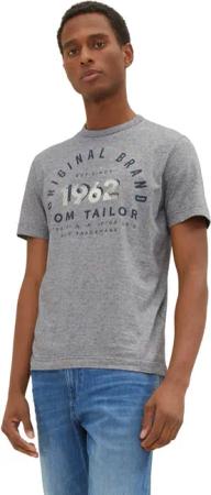 Tom Tailor Herren T-Shirt PRINTED 1962 - Regular Fit