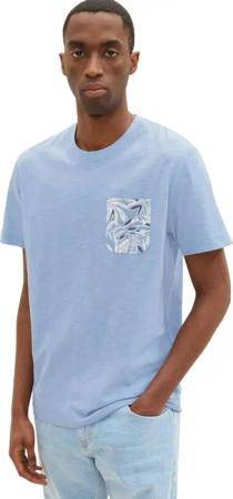 Tom Tailor Herren T-Shirt PRINTED CREWNECK - Regular Fit