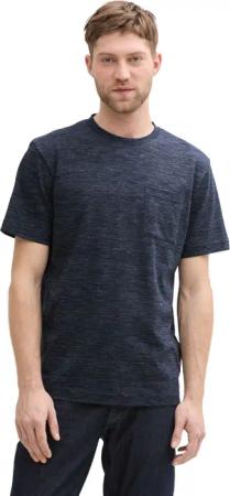 Tom Tailor Herren T-Shirt T-SHIRT WITH POCKET - Regular Fit