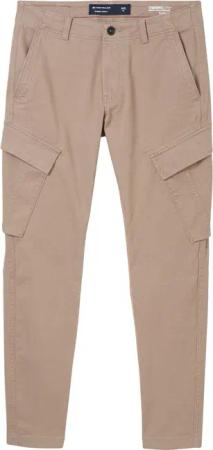 TOM TAILOR Herren Thermolite® Tapered Cargo Hose, braun, Uni, Gr. S