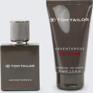 TOM TAILOR Herren TT ADVENTUROUS EXTREME Geschenkset EdT 30ml | Shower Gel 75 ml, schwarz, Uni, Gr. 30ml