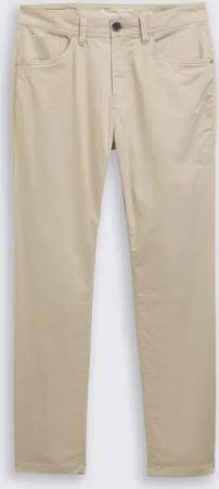 TOM TAILOR Herren TTJOSH Regular Slim Hose, braun, Uni, Gr. 38/34