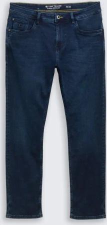 TOM TAILOR Herren TTJOSH REGULAR SLIM Jeans, blau, Uni, Gr. 33/34