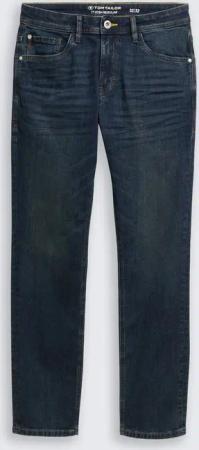 TOM TAILOR Herren TTJOSH REGULAR SLIM Jeans mit Stretch, weiß, Uni, Gr. 30/34