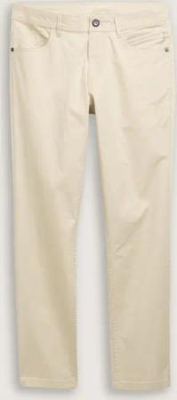 TOM TAILOR Herren TTJOSH Regular Slim Ultralight Hose, braun, Uni, Gr. 34/34