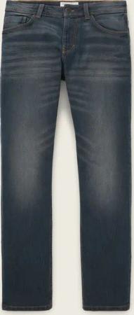 TOM TAILOR Herren TTMARVIN STRAIGHT Jeans, blau, Uni, Gr. 32/30