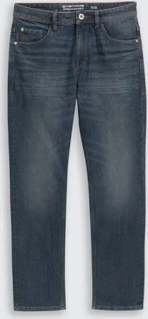 TOM TAILOR Herren TTMARVIN STRAIGHT Jeans, blau, Uni, Gr. 34/34