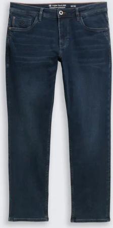 TOM TAILOR Herren TTMARVIN STRAIGHT Jeans mit Superstretch, blau, Uni, Gr. 40/32