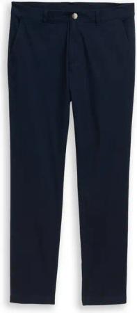TOM TAILOR Herren TTTRAVIS SLIM Chino Hose, blau, Uni, Gr. 38/36