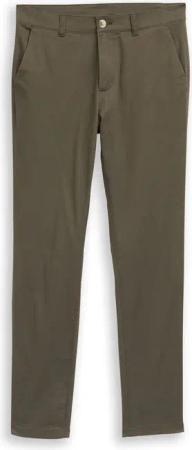 TOM TAILOR Herren TTTRAVIS SLIM Chino Hose, grün, Uni, Gr. 34/32