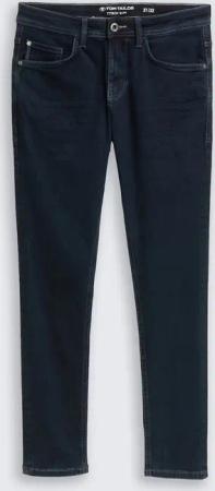 TOM TAILOR Herren TTTROY SLIM Jeans mit Stretch, blau, Uni, Gr. 38/34