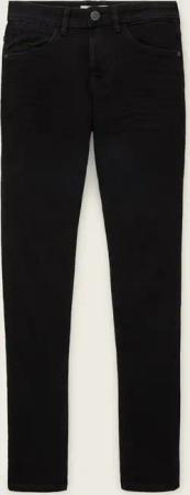 TOM TAILOR Herren TTTROY SLIM Jeans, schwarz, Uni, Gr. 31/30