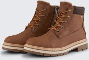 TOM TAILOR Herren Wasserdichte Boots mit Fütterung, braun, Uni, Gr. 40