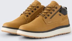 TOM TAILOR Herren Wasserdichte Schnürschuhe, braun, Uni, Gr. 44