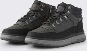 TOM TAILOR Herren Wasserdichte Stiefeletten mit Fütterung, grau, Uni, Gr. 45