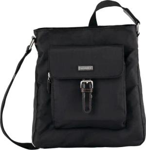 TOM TAILOR Hobo "Rina" aus leichtgewichtigem Nylon und aufwändig gewebten Gurtband