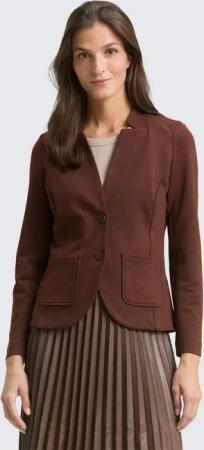 TOM TAILOR Jackenblazer Blazer Slim Fit Blazer mit Ottoman Struktur