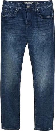 TOM TAILOR Jeans Straight Fit TTJOSH  dunkelblau | 34/L34