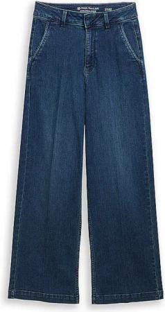 TOM TAILOR Jeans Wide Leg TT MADINA blau | 27/L30