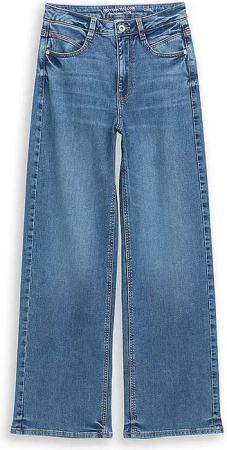 TOM TAILOR Jeans Wide Leg TTMADINA blau | 27/L32