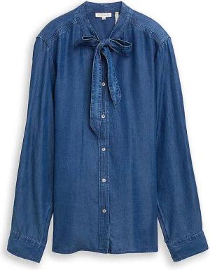 TOM TAILOR Jeansbluse  blau | 36