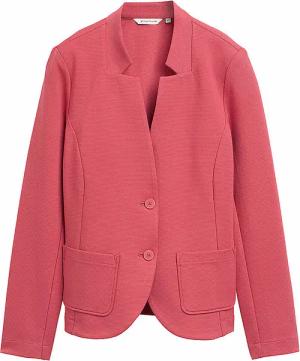 TOM TAILOR Jerseyblazer beere | S