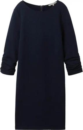 TOM TAILOR Jerseykleid (1-tlg) Drapiert/gerafft