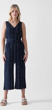 TOM TAILOR Jumpsuit  dunkelblau | 34