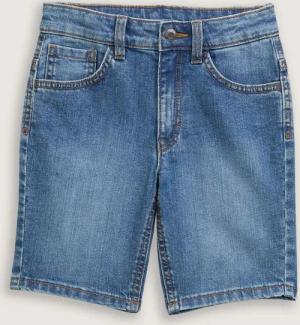 TOM TAILOR Jungen Basic Jeans Shorts, blau, Uni, Gr. 122