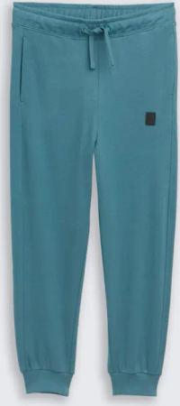 TOM TAILOR Jungen Basic Jogginghose, grün, Uni, Gr. 176