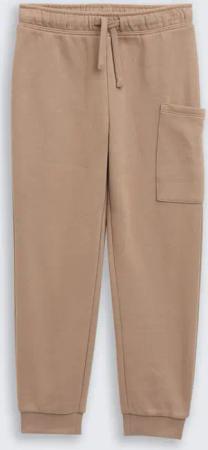 TOM TAILOR Jungen Cargo Jogginghose, braun, Uni, Gr. 128/134