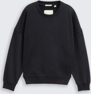 TOM TAILOR Jungen Oversize Sweatshirt mit Rückenprint, schwarz, Uni, Gr. 152