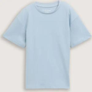 TOM TAILOR Jungen Oversize T-Shirt, blau, Uni, Gr. 140