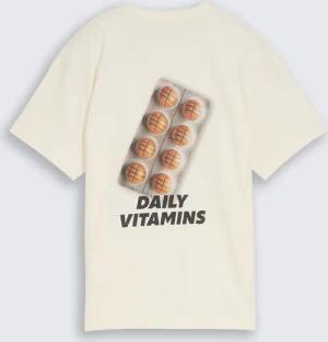 TOM TAILOR Jungen Oversize T-Shirt mit Foto-Print, weiß, Uni, Gr. 176