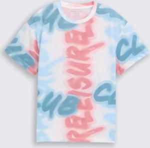 TOM TAILOR Jungen Oversize T-Shirt mit Muster, weiß, Gemustert, Gr. 152