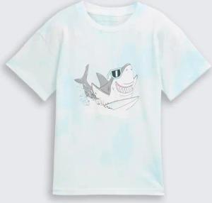 TOM TAILOR Jungen Oversize T-Shirt mit Print, blau, Farbverlauf, Gr. 92/98