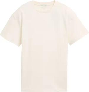 TOM TAILOR Jungen Oversize T-Shirt mit Rückenprint, weiß, Uni, Gr. 128